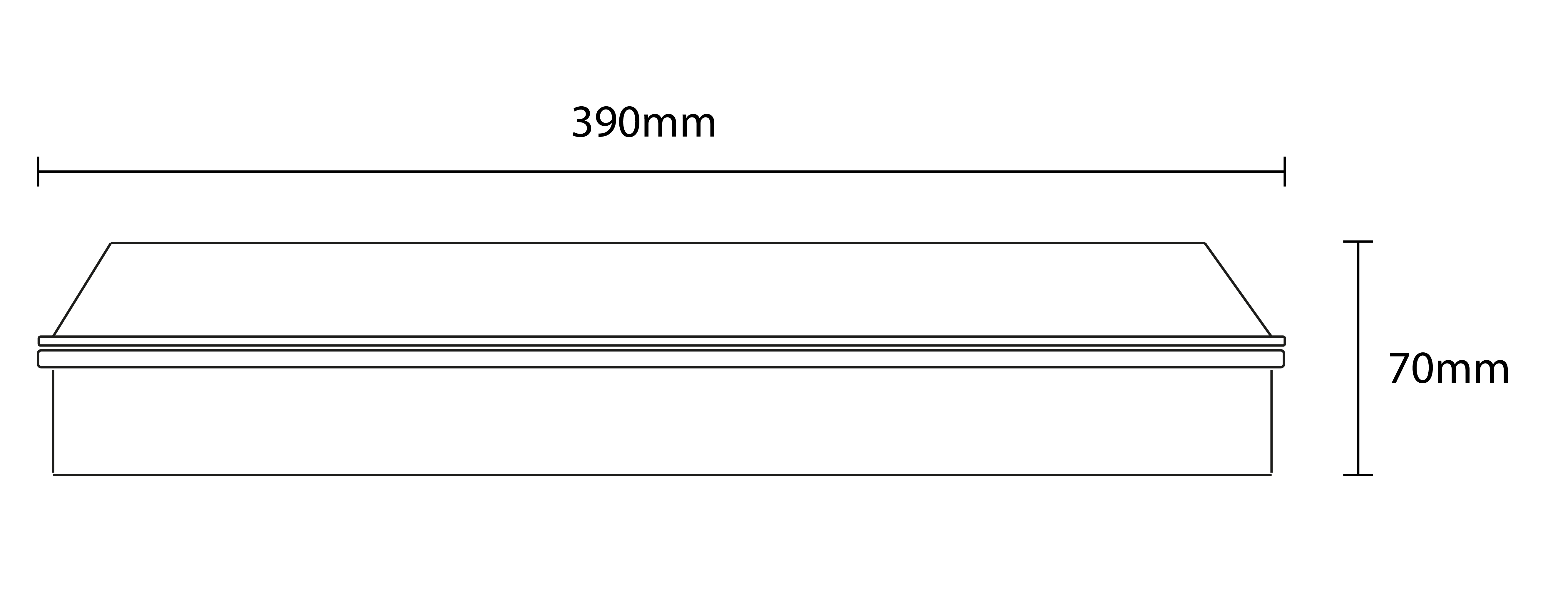 Slimline line drawing v3-01 Penhale Quantock Slimline Line Drawing | Penhale Quantock LTD